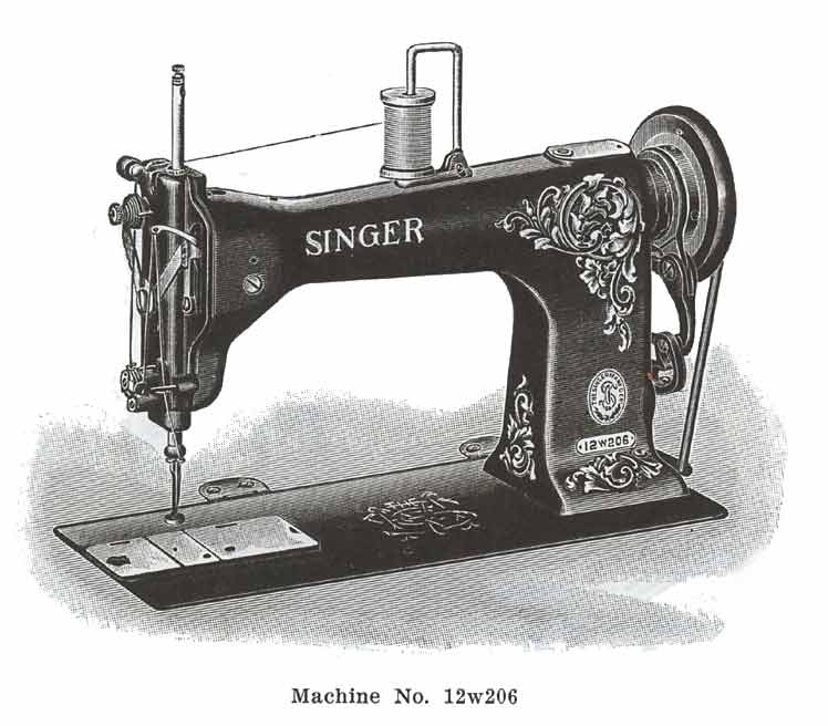 Singer Model 12w206 Sewing Machine
