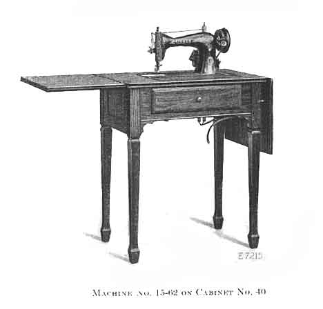 Singer Model 15-62 Sewing Machine