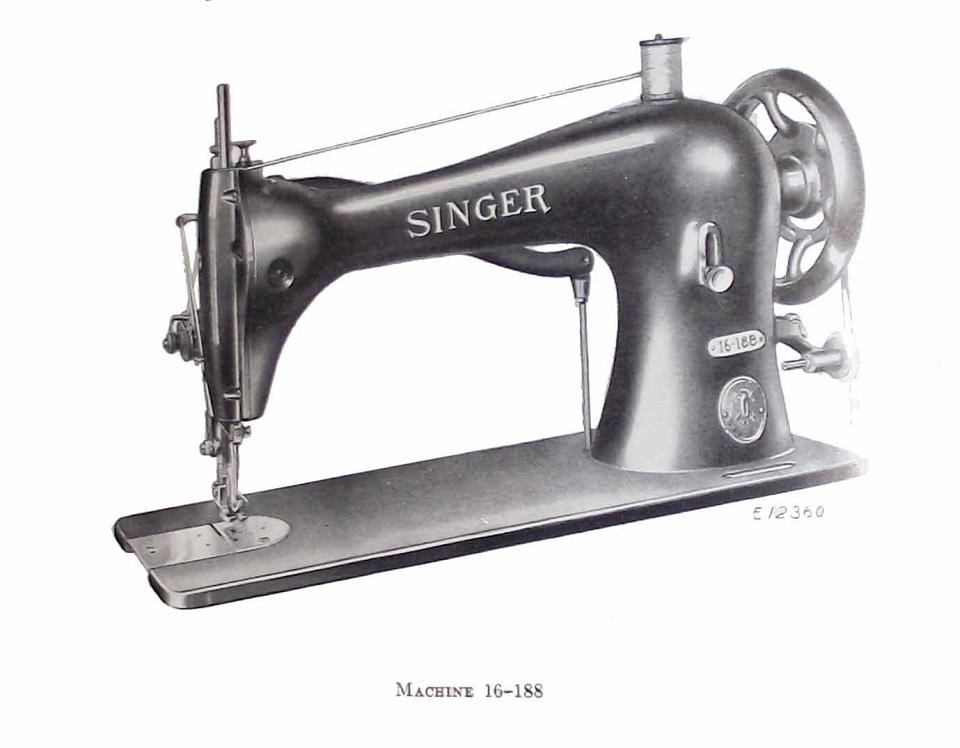 Singer Model 16-188 Sewing Machine