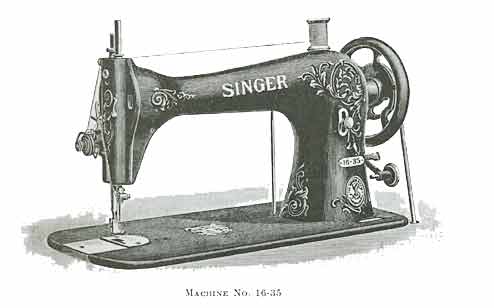 Singer Model 16-35 Sewing Machine