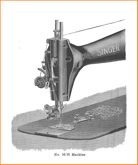 Singer Model 16-76 Sewing Machine