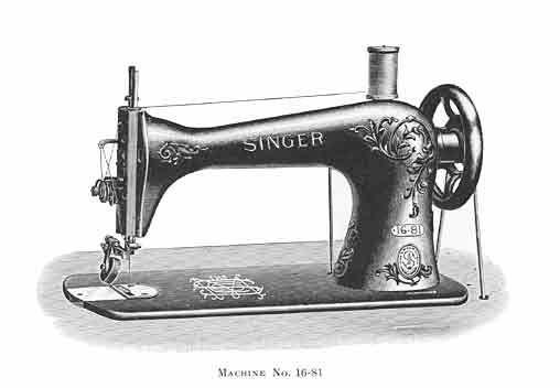 Singer Model 16-81 Sewing Machine