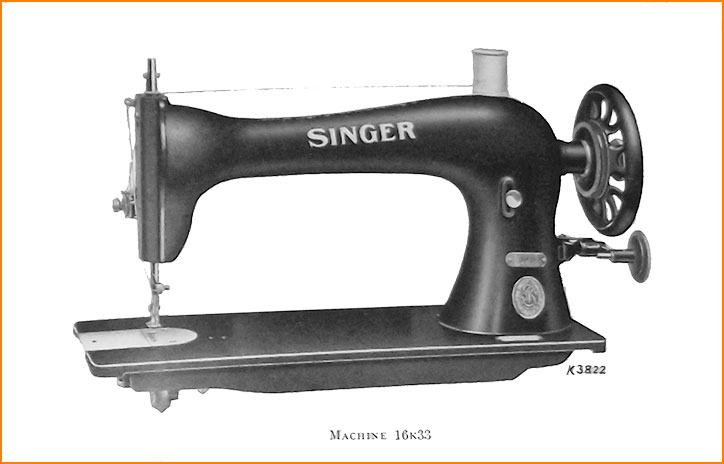 Singer Model 16K33 Sewing Machine