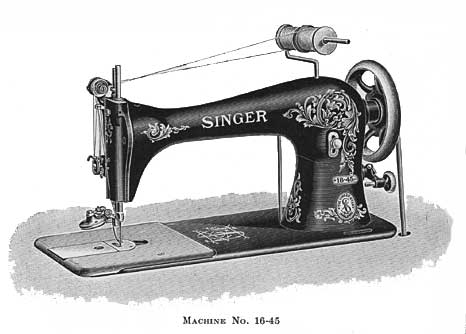 Singer Model 16-45 Sewing Machine
