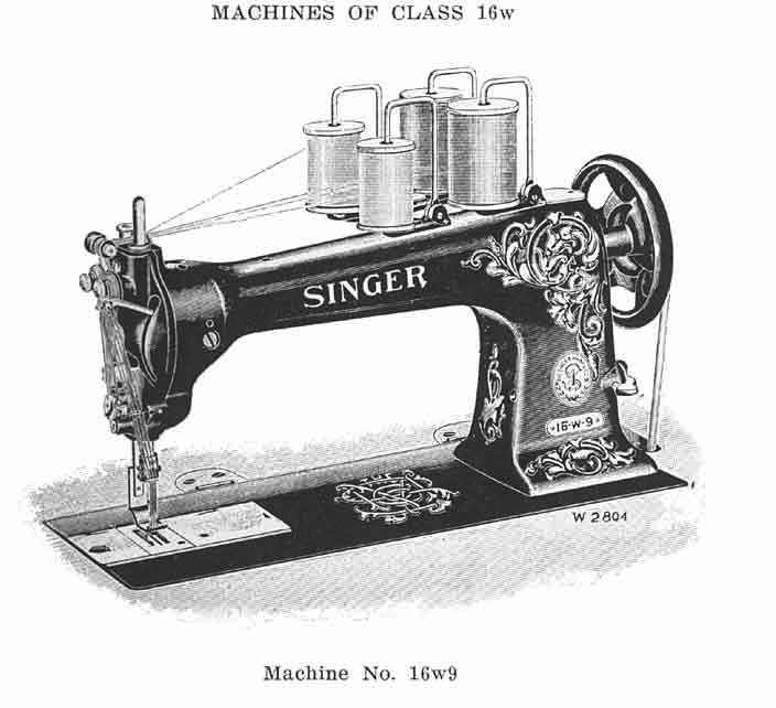 Singer Model 16w9 Sewing Machine