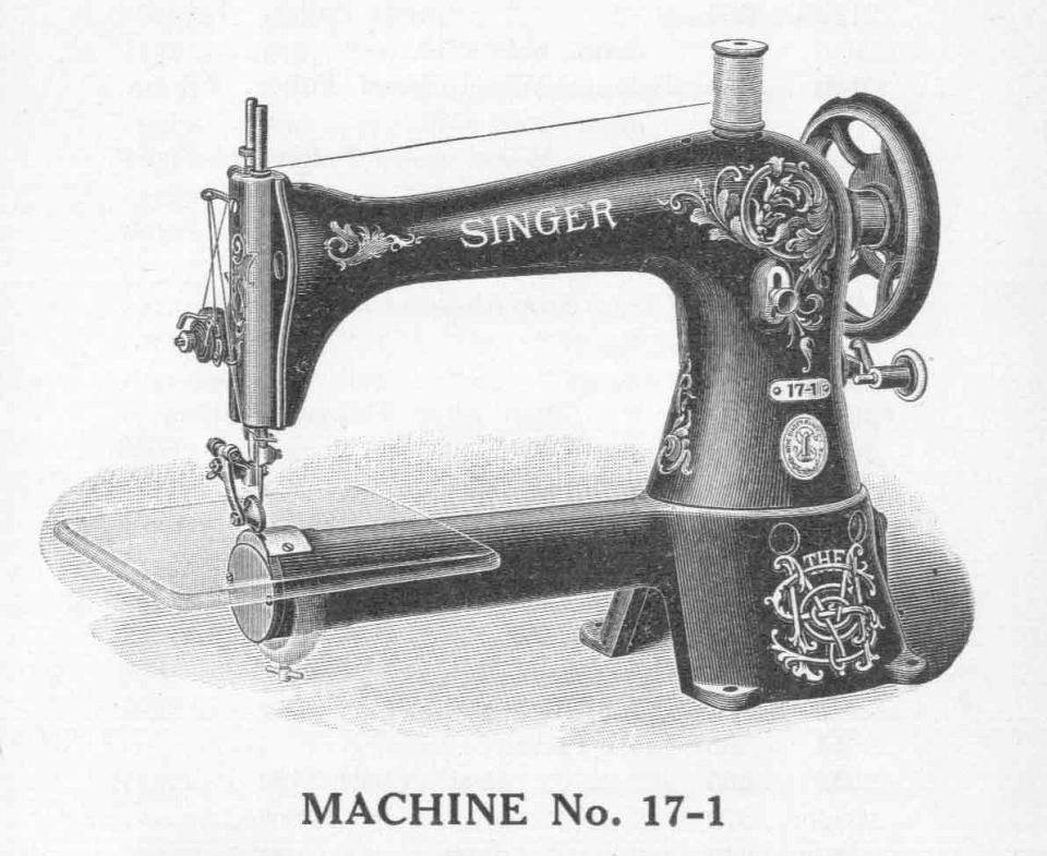 Singer Model 17-1 Sewing Machine