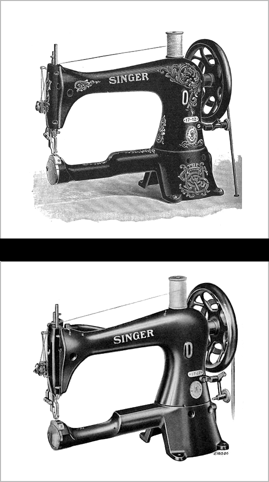 Singer Model 17-12 Sewing Machine