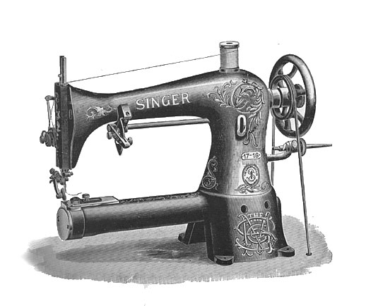 Singer Model 17-16 Sewing Machine