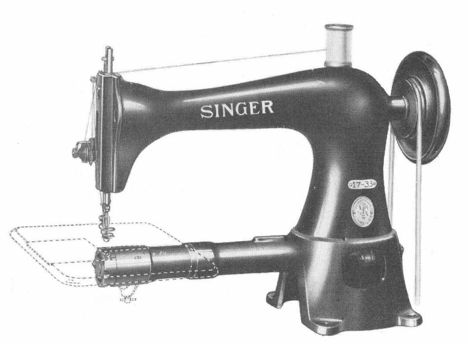 Singer Model 17-33 Sewing Machine