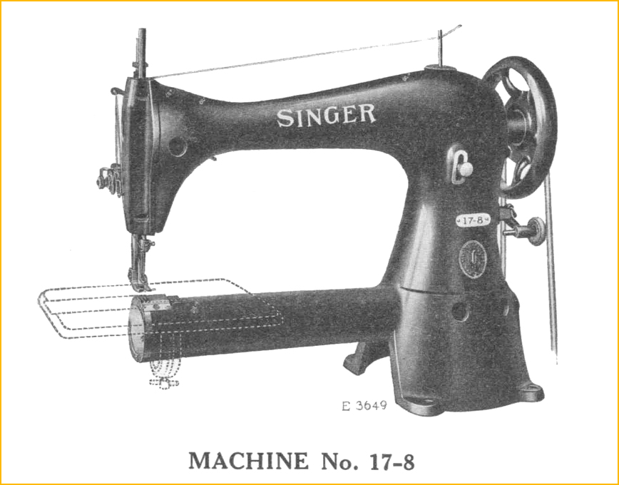 Singer Model 17-8 Sewing Machine
