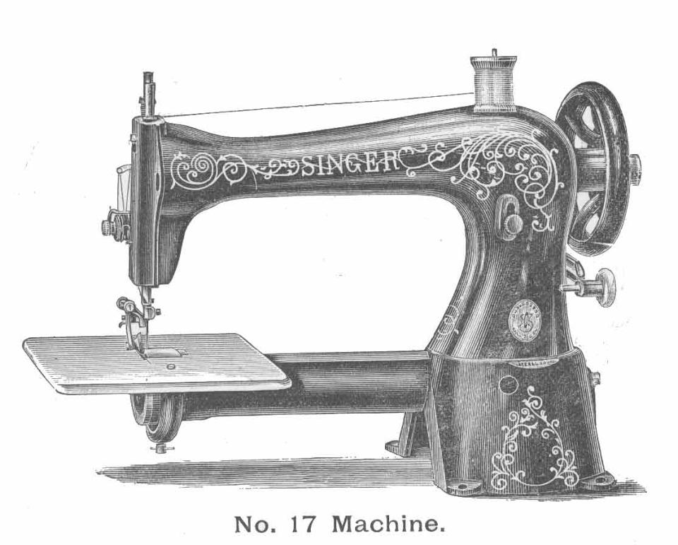 Singer Model 17class Sewing Machine