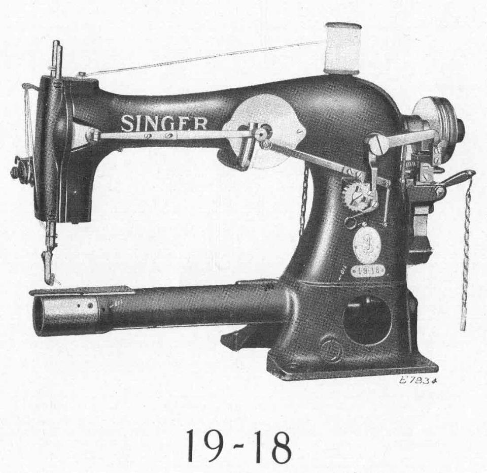Singer Model 19-18 Sewing Machine