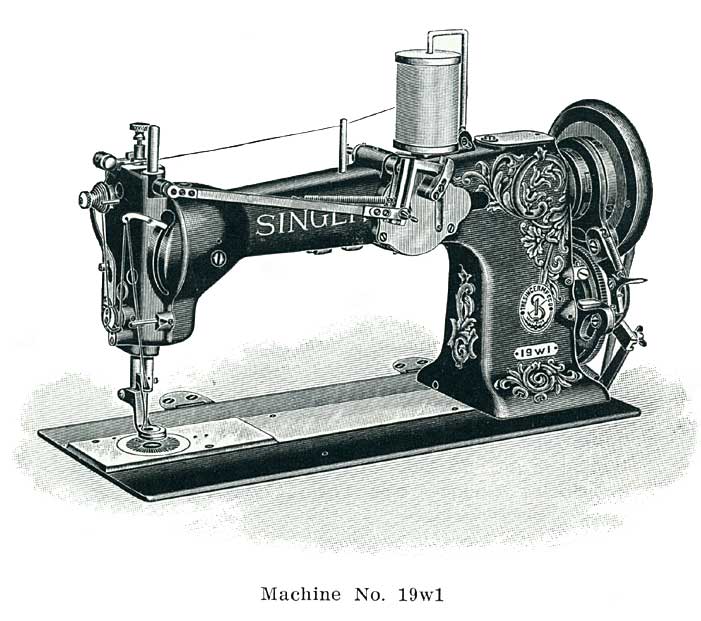 Singer Model 19w1 Sewing Machine
