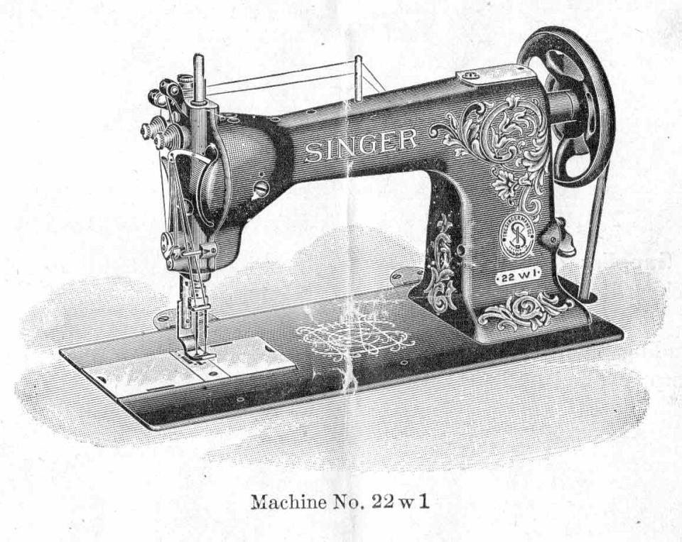 Singer Model 22w1 Sewing Machine