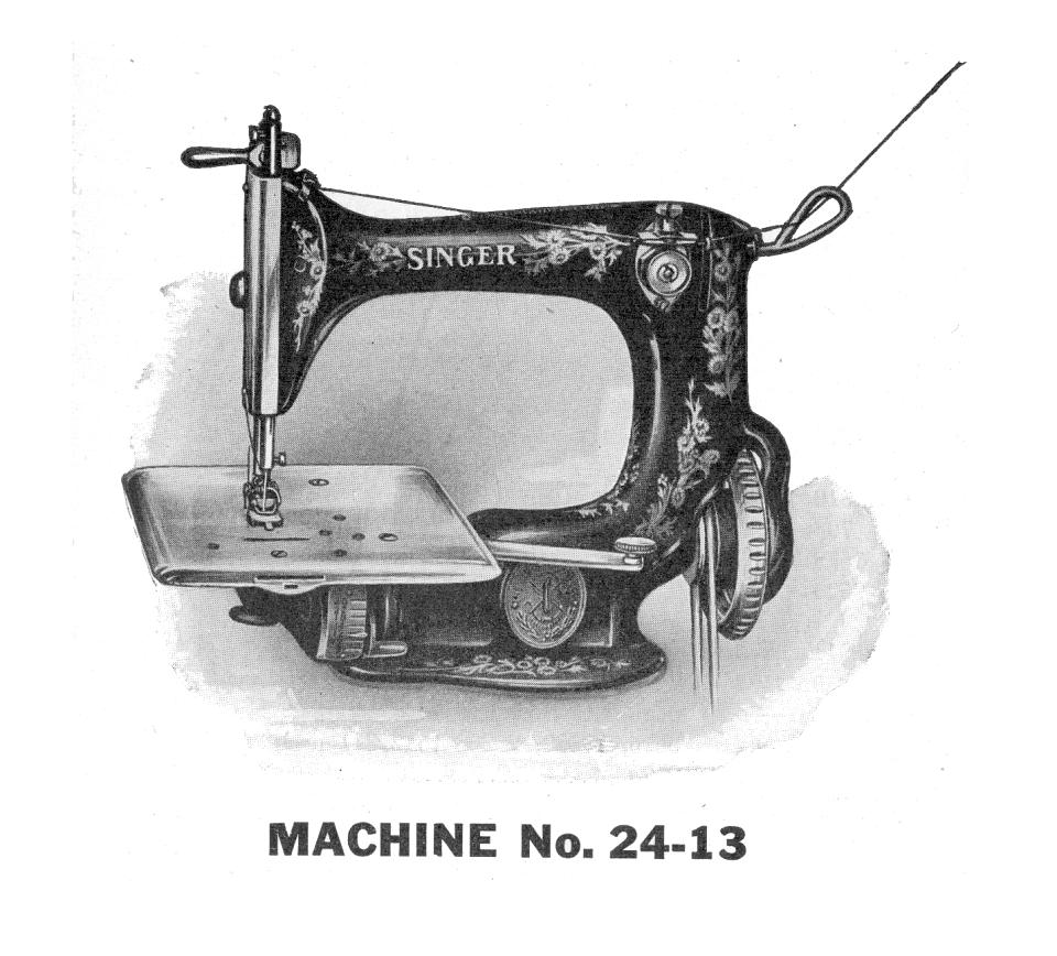 Singer Model 24-13 Sewing Machine