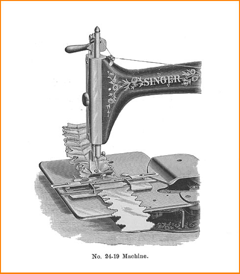 Singer Model 24-19 Sewing Machine