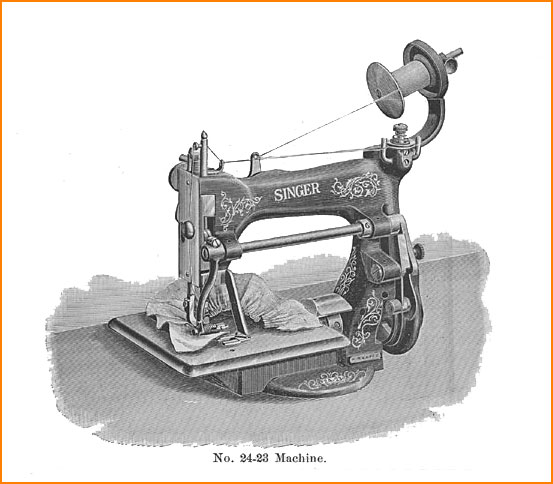 Singer Model 24-23 Sewing Machine