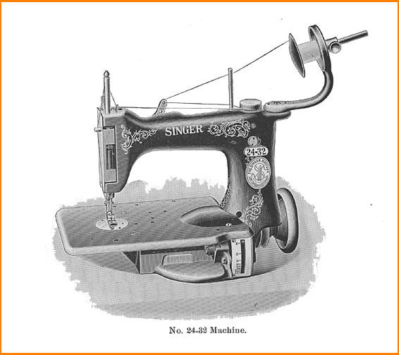 Singer Model 24-32 Sewing Machine