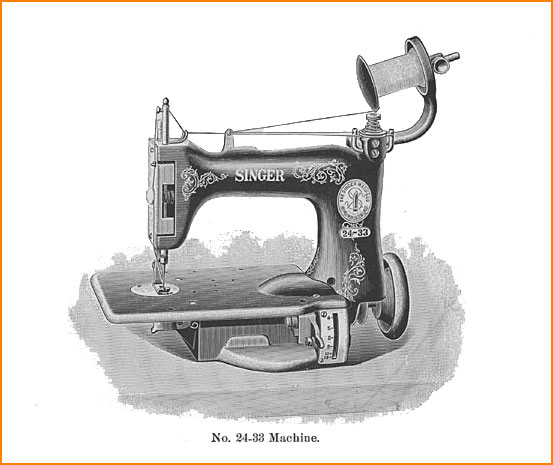 Singer Model 24-33 Sewing Machine