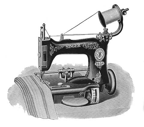 Singer Model 24-34 Sewing Machine