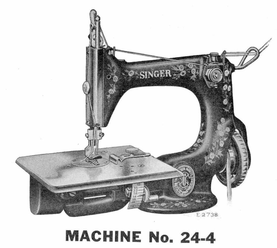 Singer Model 24-4 Sewing Machine