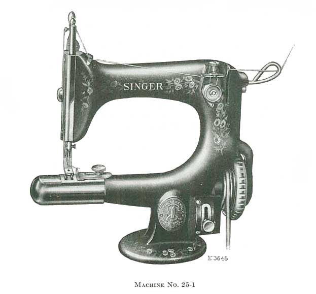 Singer Model 25-1 Sewing Machine
