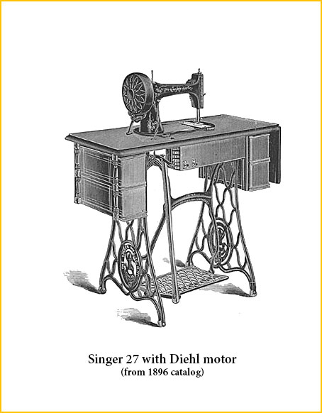 Singer Model 27elec Sewing Machine