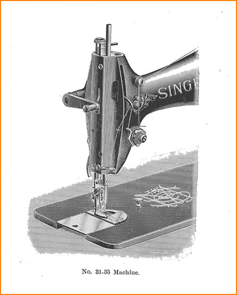 Singer Model 31-35 Sewing Machine