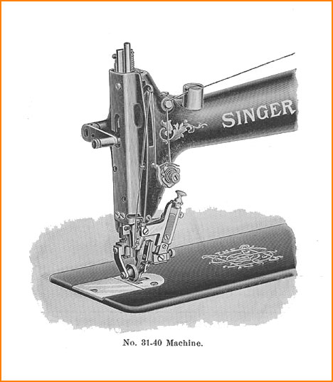 Singer Model 31-40 Sewing Machine