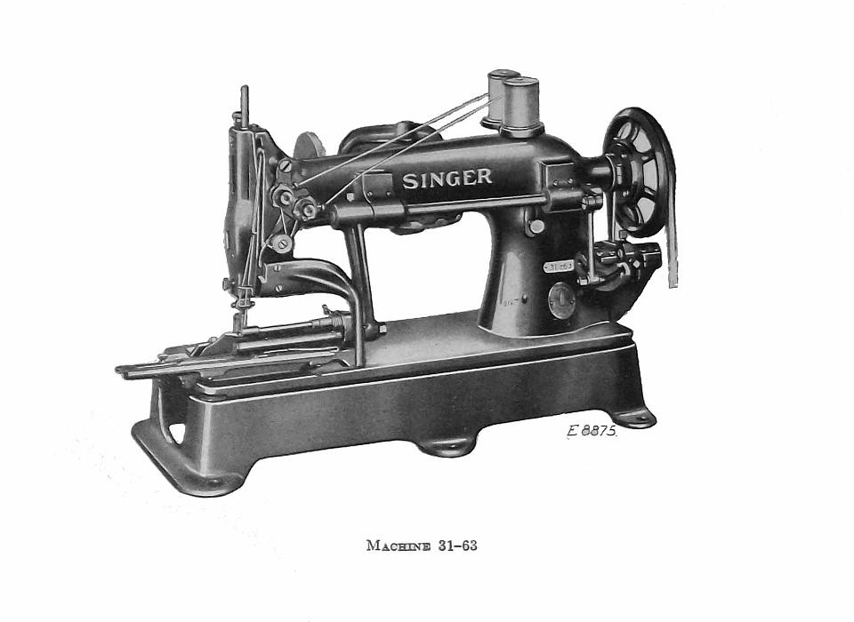 Singer Model 31-63c Sewing Machine