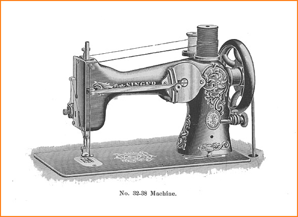 Singer Model 32-38 Sewing Machine