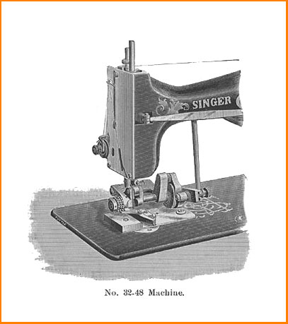 Singer Model 32-48 Sewing Machine