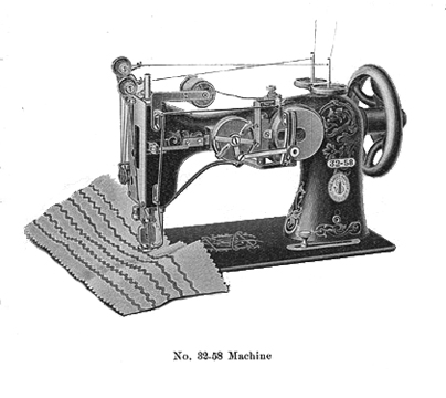 Singer Model 32-58 Sewing Machine
