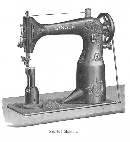 Singer Model 34-2 Sewing Machine