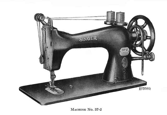 Singer Model 37-2 Sewing Machine