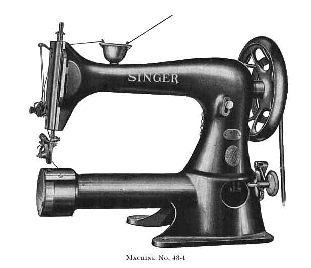 Singer Model 43-1 Sewing Machine