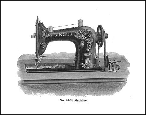 Singer Model 44-18 Sewing Machine
