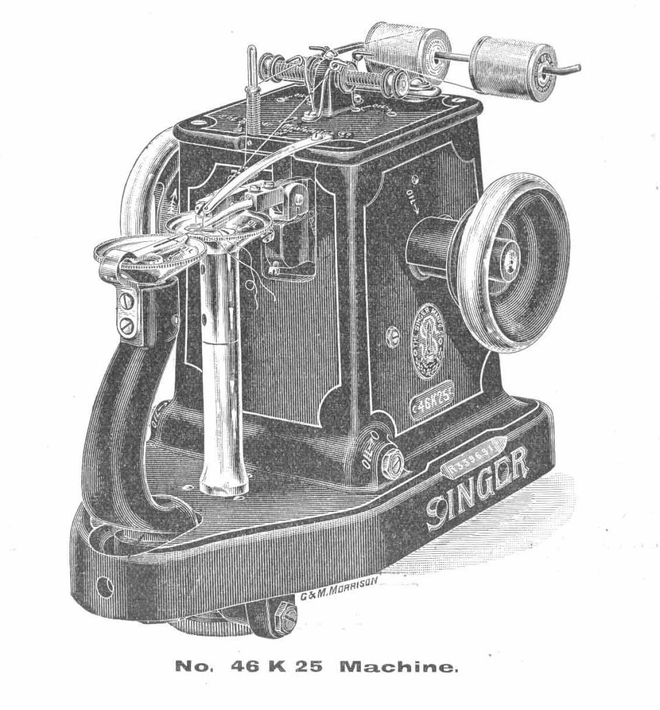 Singer Model 46k25 Sewing Machine