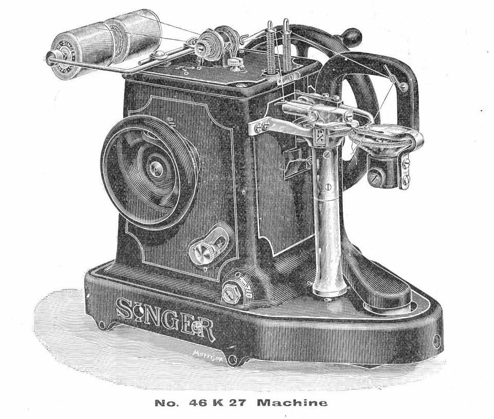 Singer Model 46k27 Sewing Machine