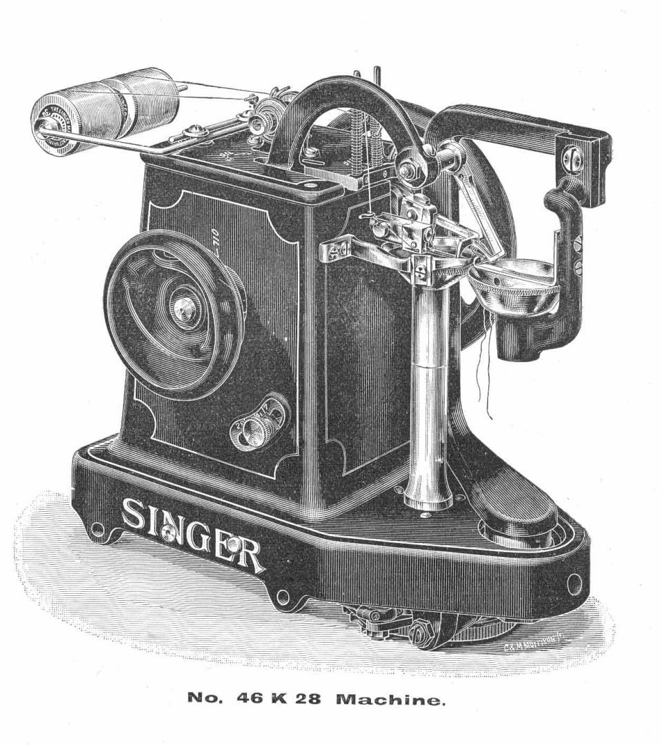 Singer Model 46k28 Sewing Machine