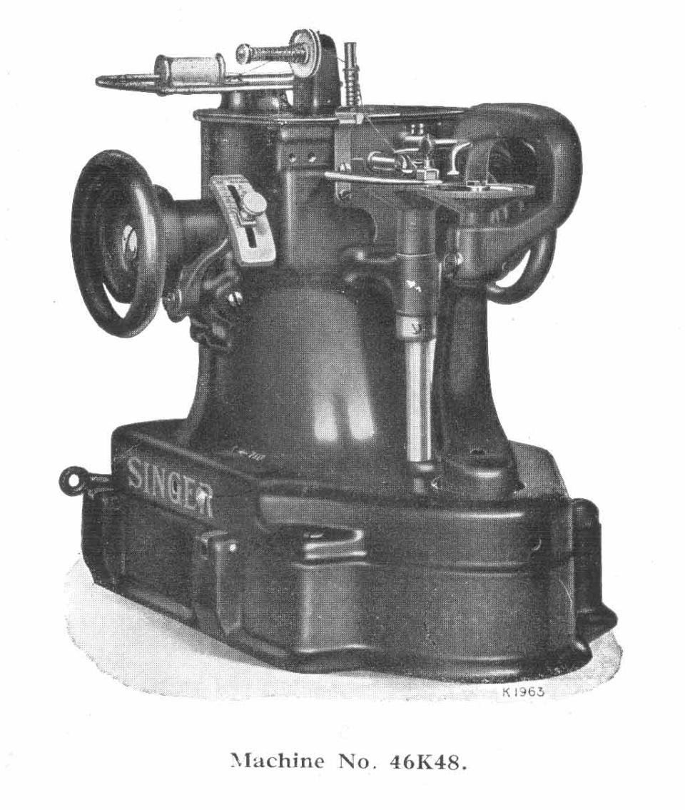 Singer Model 46k48 Sewing Machine