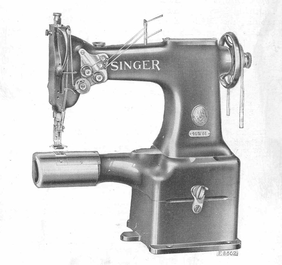Singer Model 46w61-picW Sewing Machine