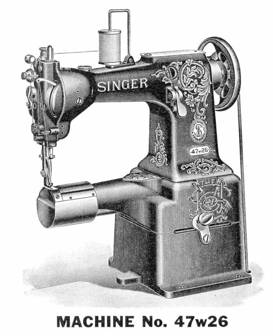 Singer Model 47w26 Sewing Machine