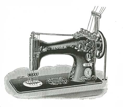 Singer Model 52-5 Sewing Machine