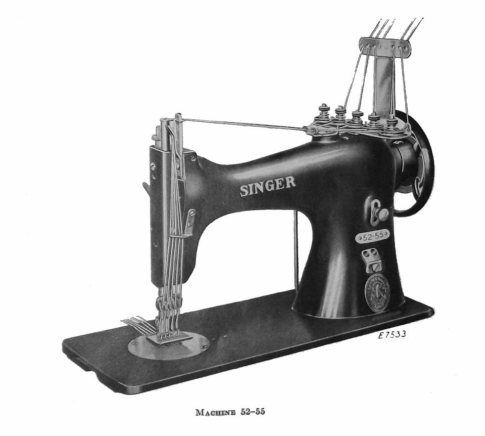 Singer Model 52-55 Sewing Machine