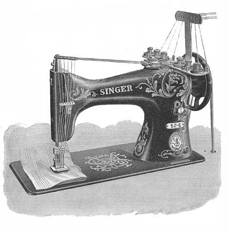 Singer Model 52-6 Sewing Machine