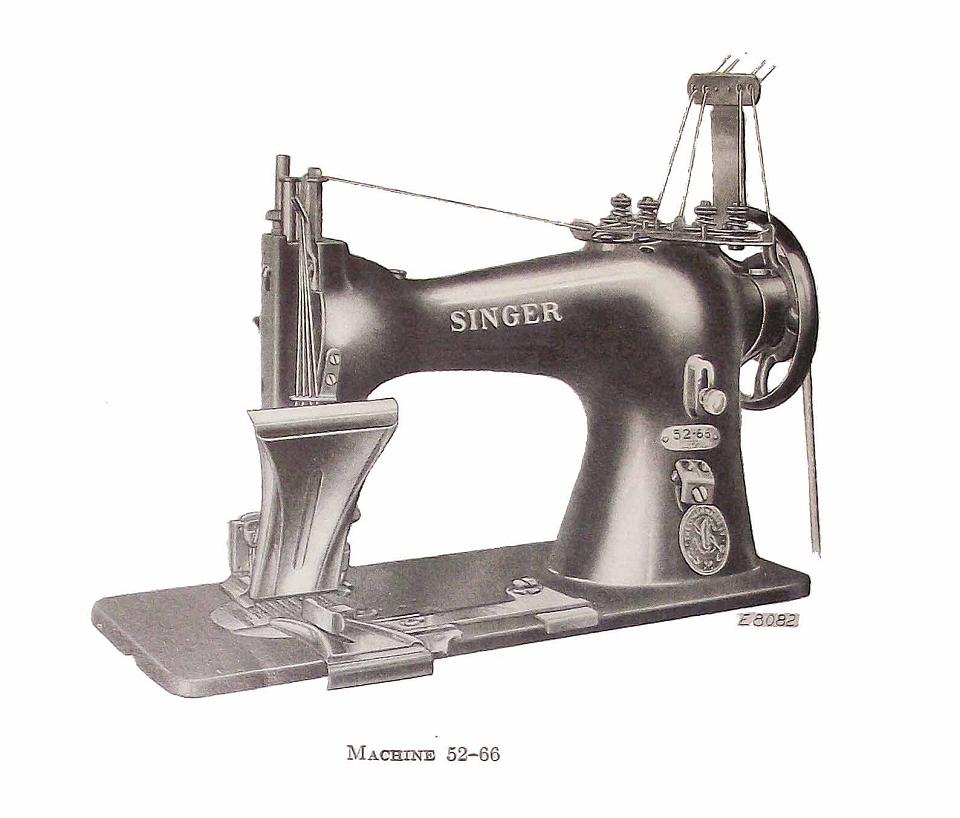 Singer Model 52-66 Sewing Machine