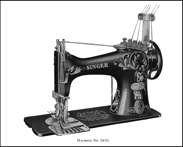 Singer Model 52-75 Sewing Machine
