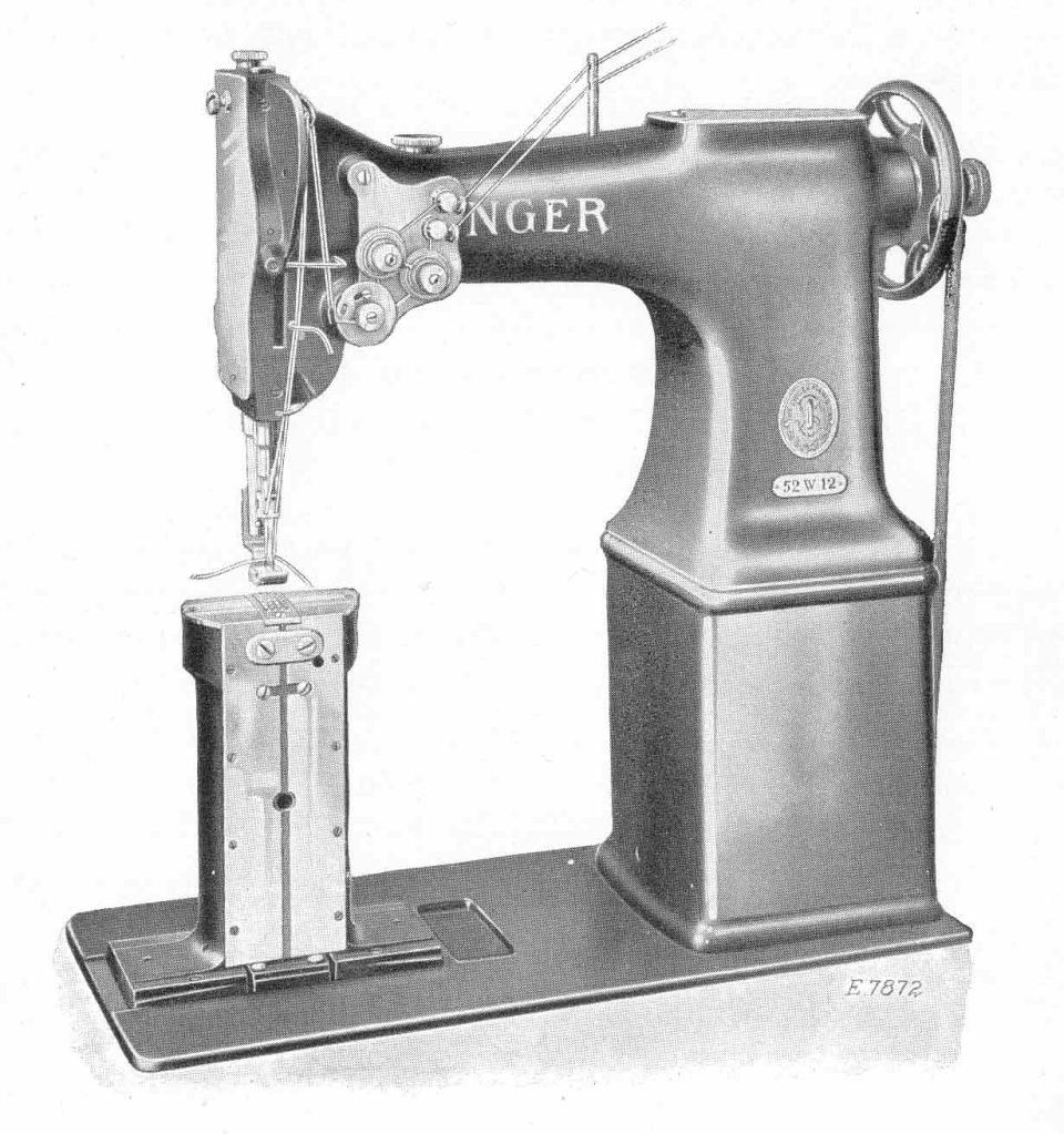 Singer Model 52w12 Sewing Machine