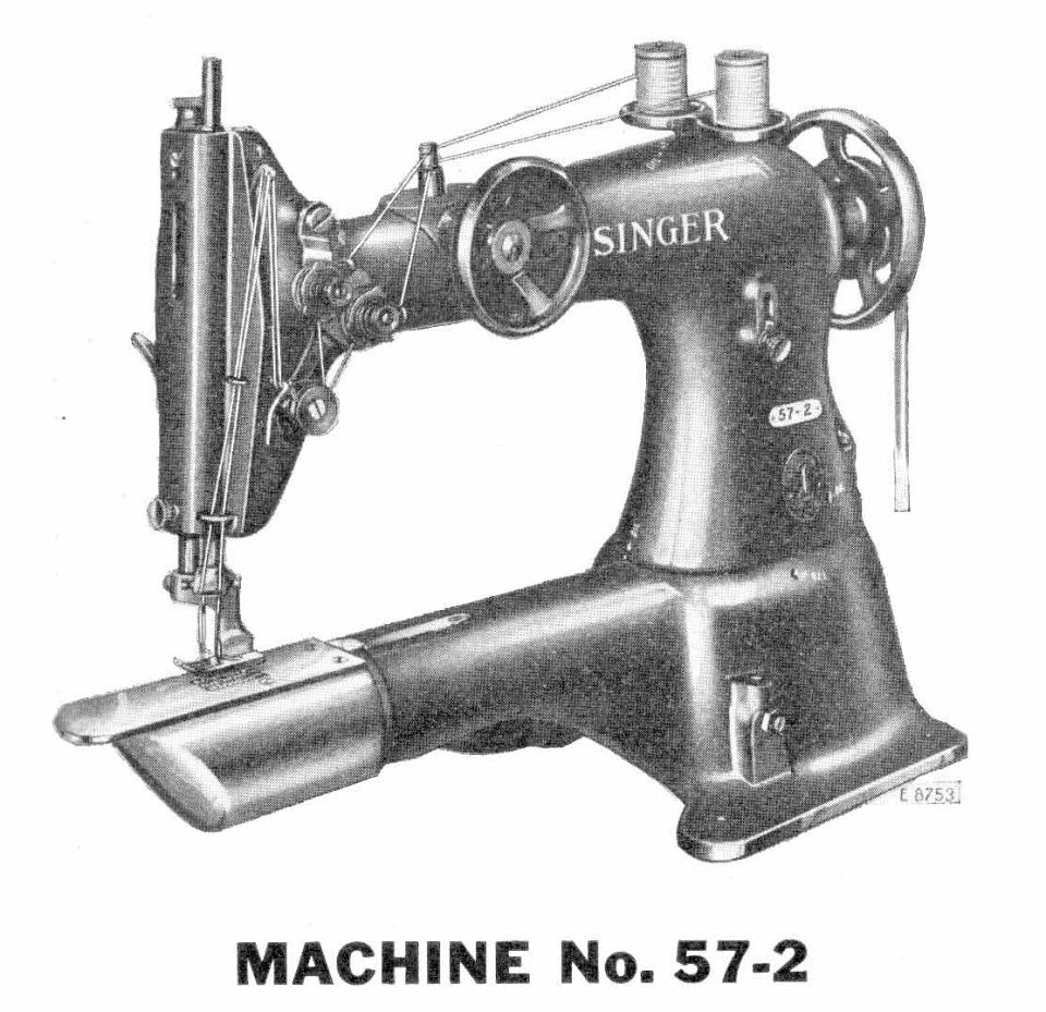 Singer Model 57-2 Sewing Machine